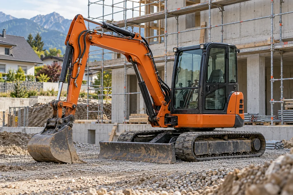 Un engin de chantier, présenté à titre d’inspiration.